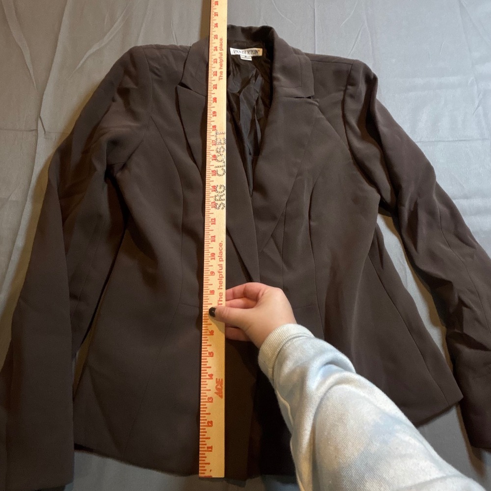 Pendleton Women's Brown/ Olive Green Button Blaze… - image 3